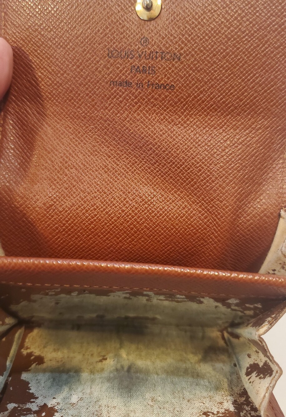 Brown Wallet And Coin Purse - Picture 3 of 4